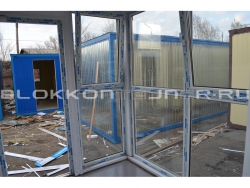 Блок-контейнер 4м, проходная, г.Ставрополь в Каменномостском
