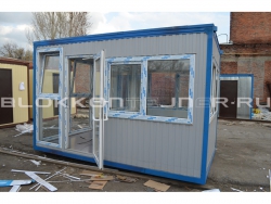 Блок-контейнер 4м, проходная, г.Ставрополь в Каменномостском