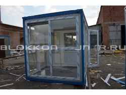 Блок-контейнер 4м, проходная, г.Ставрополь в Каменномостском