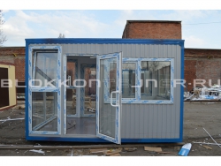 Блок-контейнер 4м, проходная, г.Ставрополь в Каменномостском
