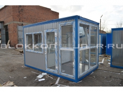 Блок-контейнер 4м, проходная, г.Ставрополь в Каменномостском