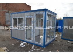Блок-контейнер 4м, проходная, г.Ставрополь в Каменномостском