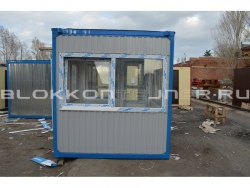 Блок-контейнер 4м, проходная, г.Ставрополь в Каменномостском